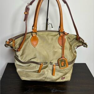 Khaki Dooney & Bourke Women's Bag with Crossbody Strap